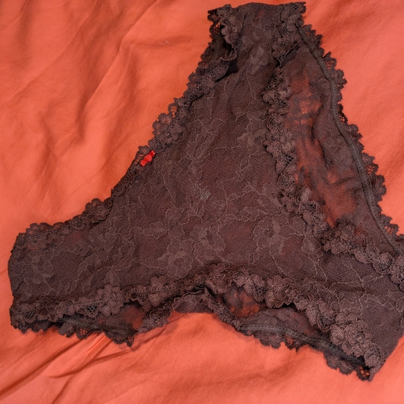 Skims Lace Breafs Women's Intimate in Cocoa. Size S - Picture 5 of 8